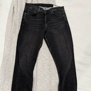 Rag & Bone Fit 2 Black Wash Denim 33